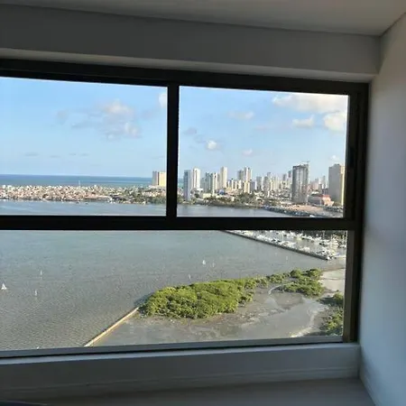 Apartamento Flat Luxo Novo Em Recife Exterior foto