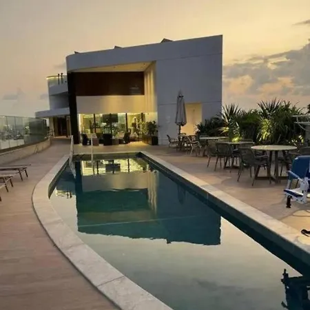 Apartamento Flat Luxo Novo Em Recife Exterior foto